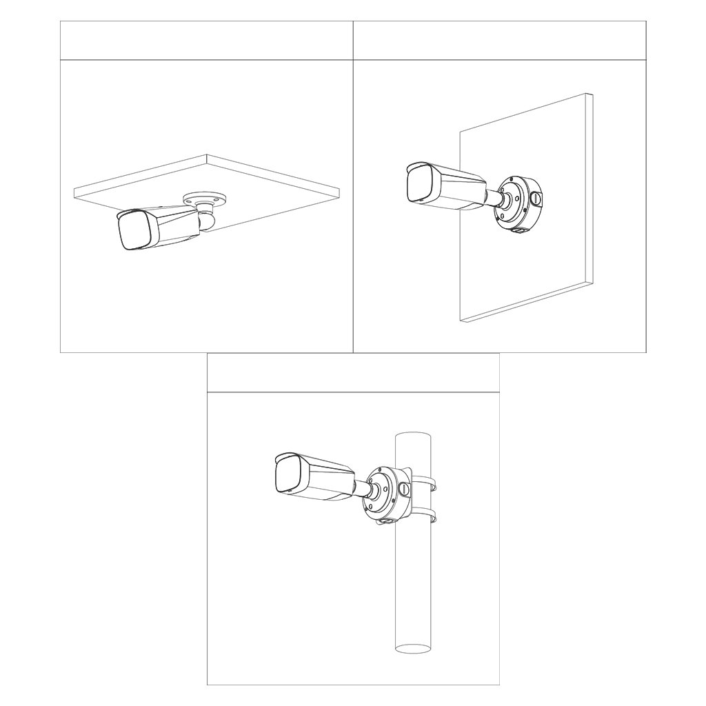Tubular IP TiOC 2.0 H265 5M WDR IVS SMD Iluminación Dual LED30m/IR30m 3.6mm IP67 PoE MIC AUDIO E/S AI - Imagen 3