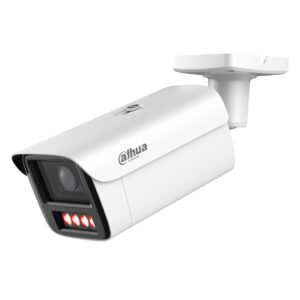 DahuaTubular IP WizColor PRO H265 4M WDR140dB Iluminación Dual LED60m/IR60m 2.7-12VFM IP67 IK10 PoE AUDIO DUALMIC/Altavoz E/S AI