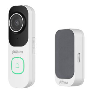 DahuaVídeo Timbre WiFi 4M blanco DB41AW + Timbre WiFi gris DS1AG