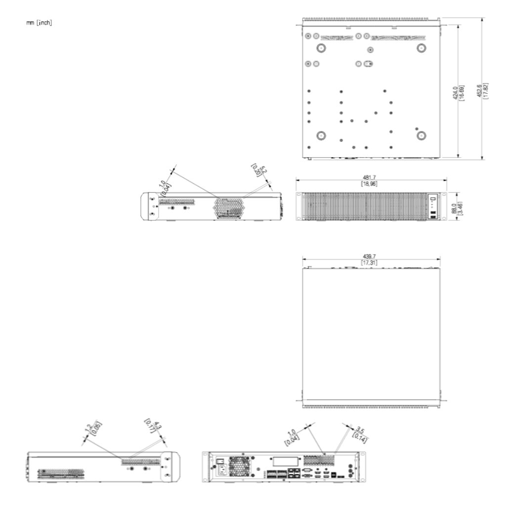 WizMind Intelligent Video Surveillance Server 2U 128CH - Imagen 3