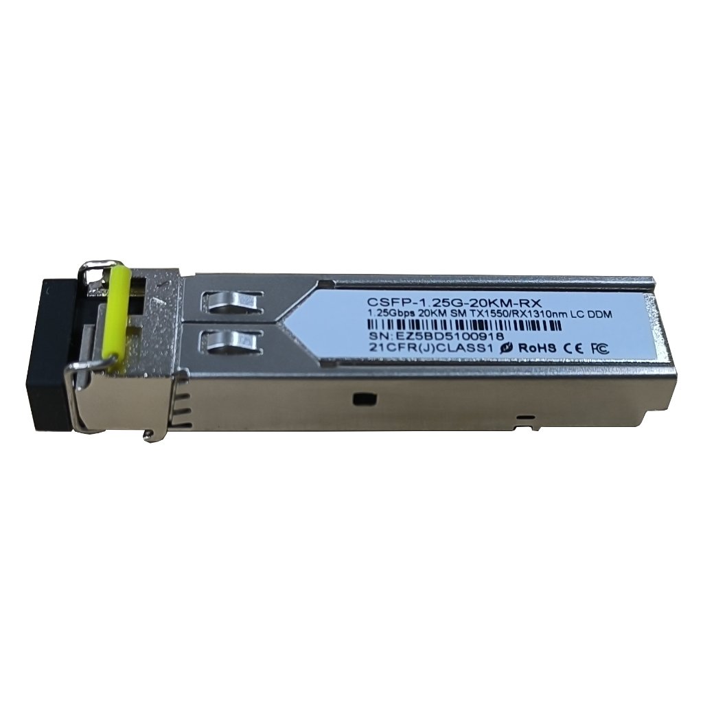 DrNETMódulo SFP 1.25G Monofibra 20km LC RX