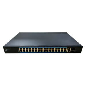 DrNETSwitch PoE 32 puertos 10/100 + 2 Combo Gigabit 450W No_Gestionable