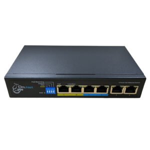 DrNETSwitch PoE 4 puertos 10/100 + 2 Uplink 10/100 60W No_Gestionable