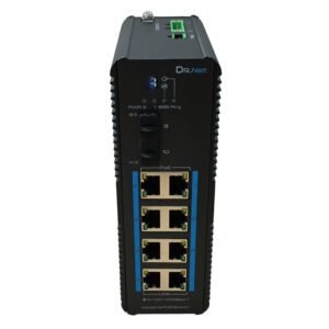 DrNETSwitch PoE+ Industrial 8 puertos Gigabit +2SFP Gigabit 240W No_Gestionable