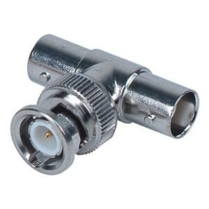 DrUTPConector BNC macho a 2 BNC hembra "T" 1 unidad