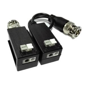 DrUTPKit Conversor UTP Vídeo para HDCVI/TVI/AHD hasta 4MP Apilable con Cable Flexible y PushPin (2 uds)