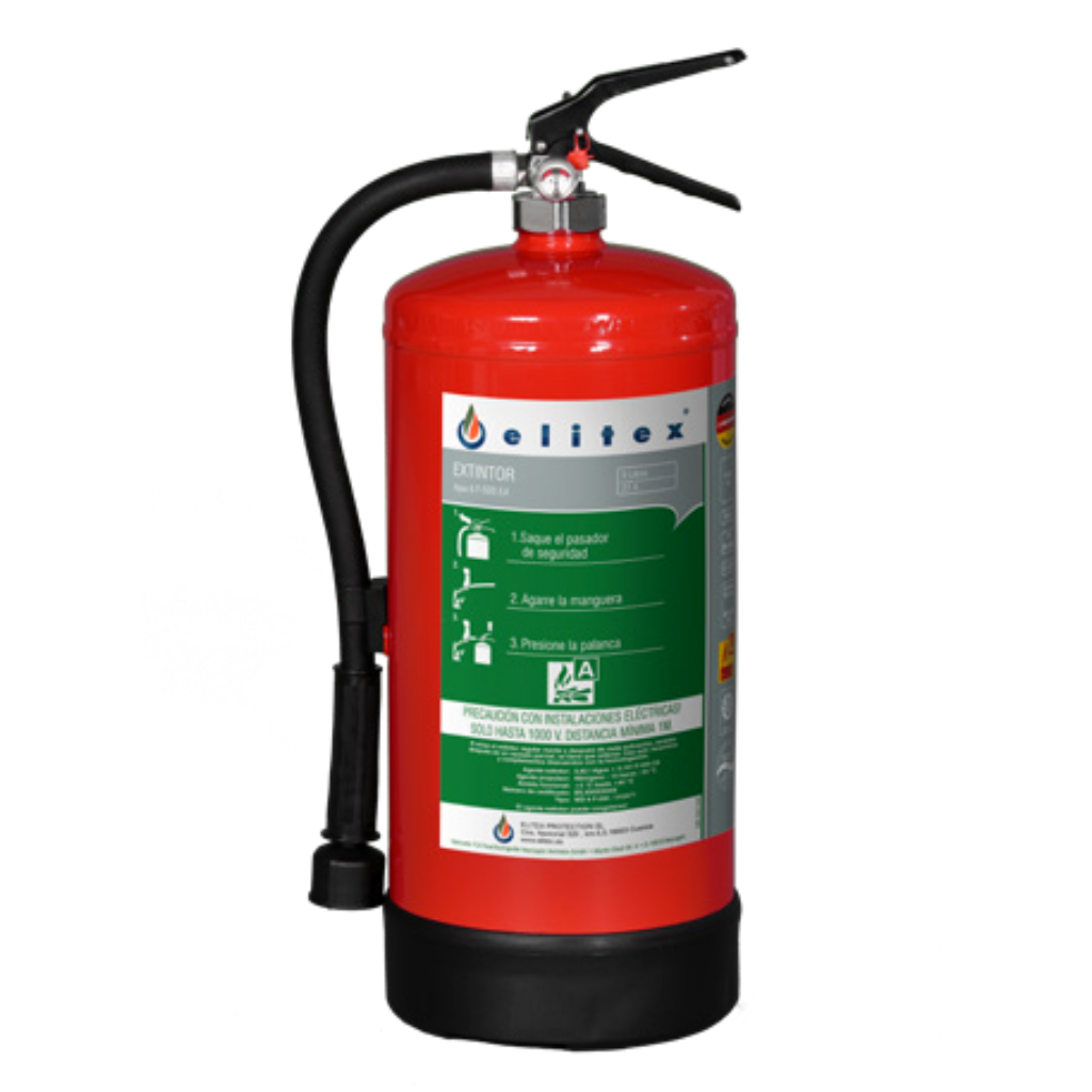 ELITEXExtintor 9L agente F-500