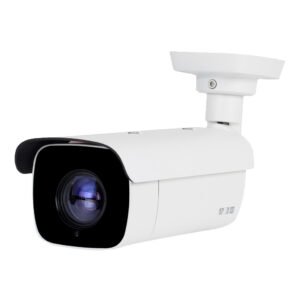 GANZCámara tubular IP LPR Vaxtor ON CAMERA H265 2MP IR50m 2carriles 8-32VFM E/S