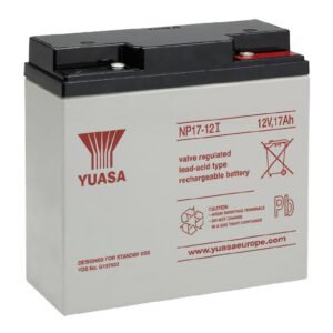 GlobalBatería de 12V. Capacidad 17Ah. Conexión mediante tornillo M6