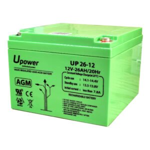 GlobalBatería de plomo AGM 12V-26Ah