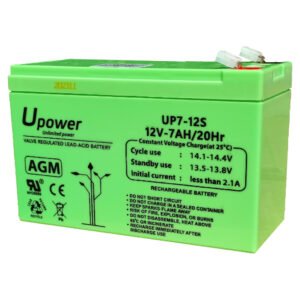 GlobalBatería de plomo AGM 12V-7Ah