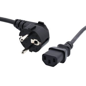 GlobalCable de alimentación CEE Schuko a C13