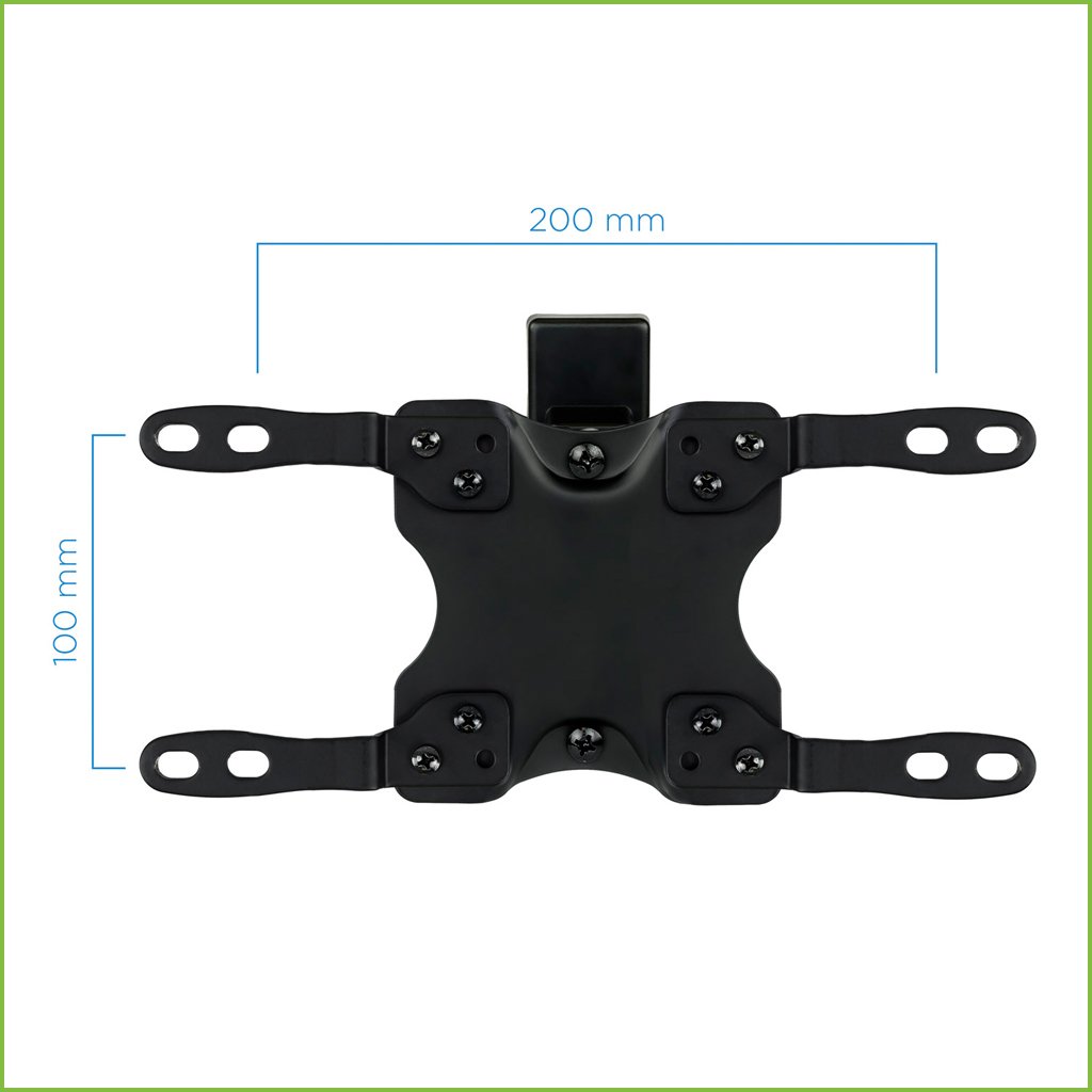 Soporte Pared Monitores 13"- 42" hasta 20Kg Inclinación +5°/-12° - Imagen 4