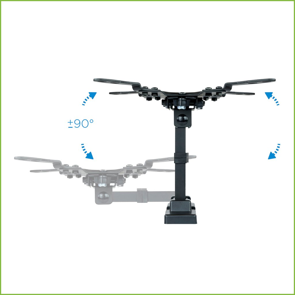 Soporte Pared Monitores 13"- 42" hasta 20Kg Inclinación +5°/-12° - Imagen 7