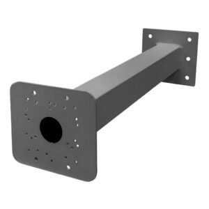 GlobalSoporte de 500mm para instalación de camara bullet en báculo de 6m de color gris