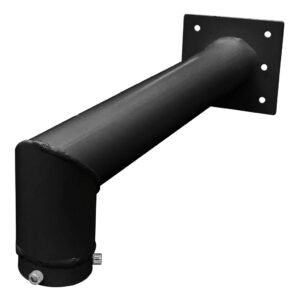 GlobalSoporte de 500mm para instalación de camara speed dome en báculo de 6m de color negro