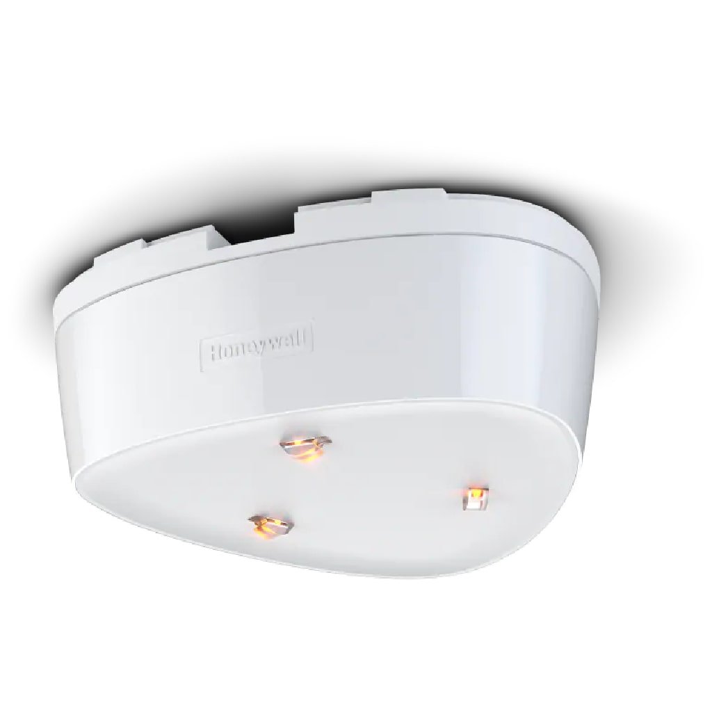 HONEYWELLDetector DUAL TEC® de techo. Bus V-Plex. Triple pirosensor. Grado 2