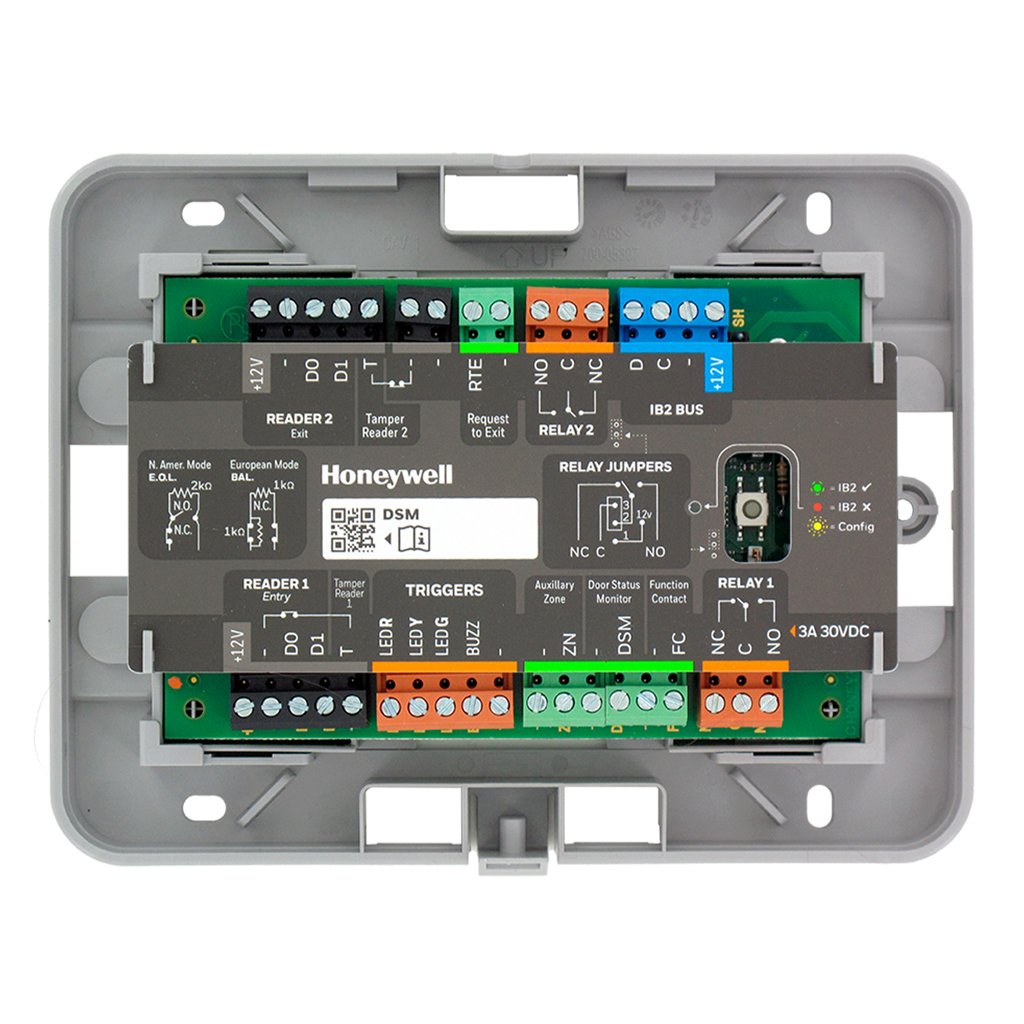 HONEYWELLMódulo expasión Control de Accesos MPI-DCM de 1 puerta para paneles de Intrusión Maxpro