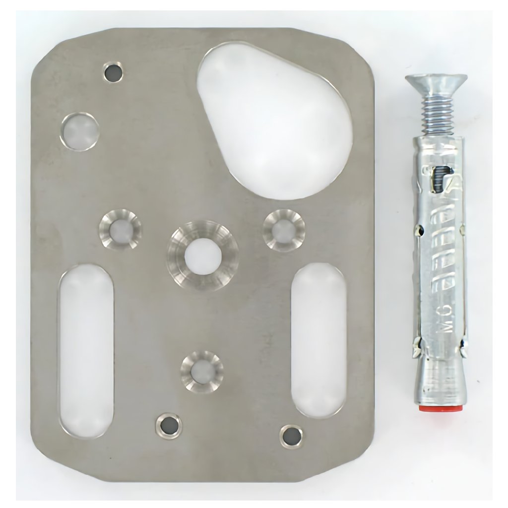 HONEYWELLPlaca de montaje para detectores sísmicos SC100 Y SC105. Incluye taco metálico de fijación