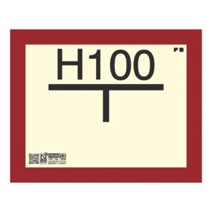 IMPLASERH100 PVC - Señal hidrante 25x20cm