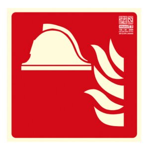 IMPLASERSeñal material para equipos de emergencia 21x21cm