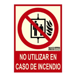 IMPLASERSeñal no utilizar en caso de incendio 29