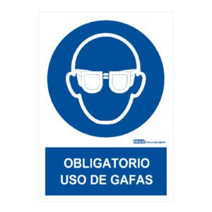 IMPLASERSeñal obligatorio uso de gafas 29