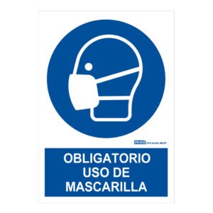 IMPLASERSeñal obligatorio uso de mascarilla 29