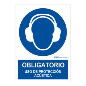 IMPLASERSeñal obligatorio uso de protección acústica 29