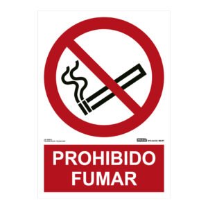 IMPLASERSeñal prohibido fumar 29