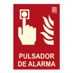IMPLASERSeñal pulsador de alarma s/marco 29