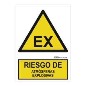 IMPLASERSeñal riesgo de atmósferas explosivas 29