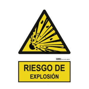 IMPLASERSeñal riesgo de explosión 29