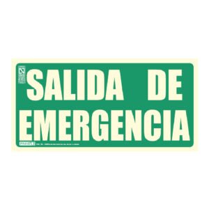 IMPLASERSeñal salida de emergencia 29