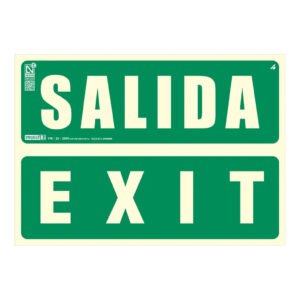 IMPLASERSeñal salida-exit 29