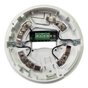 INIMBase blanca para detector con indicador acústico convencional