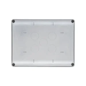 INIMCaja de superficie IP65 transparente para alojamiento de módulos serie ENEA (pack 5 un)