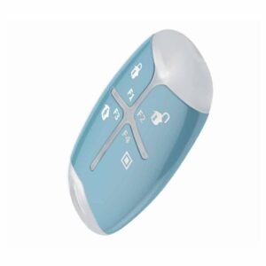 INIMMando 4 botones config. Diseño moderno. Bidirec. 6 leds. Color Azul. Requiere pila CR2032 (inc.) Grado 2