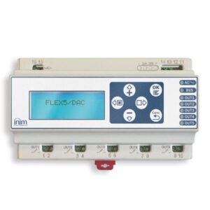 INIMMódulo expansor de salidas 230V. Permite controlar cargas domésticas. Regulación de intensidad