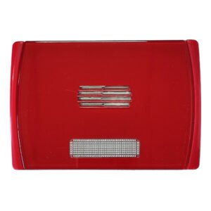 INIMSirena interior. Color rojo con indicador luminoso led. 24Vdc