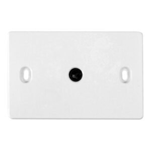 INIMToma jack para conectar el teléfono de emergencia. Color blanco
