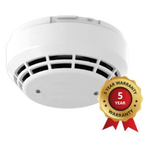 KIDDE COMMERCIALDetector de humo óptico dual con sirena analogico inteligente serie Excellence con aislador.