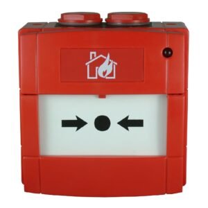 MORLEYPulsador de alarma analógico rearmable con aislador. IP67