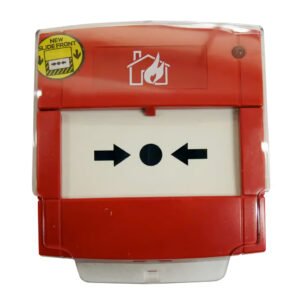 MORLEYPulsador de alarma analógico rearmable con aislador. Incluye tapa