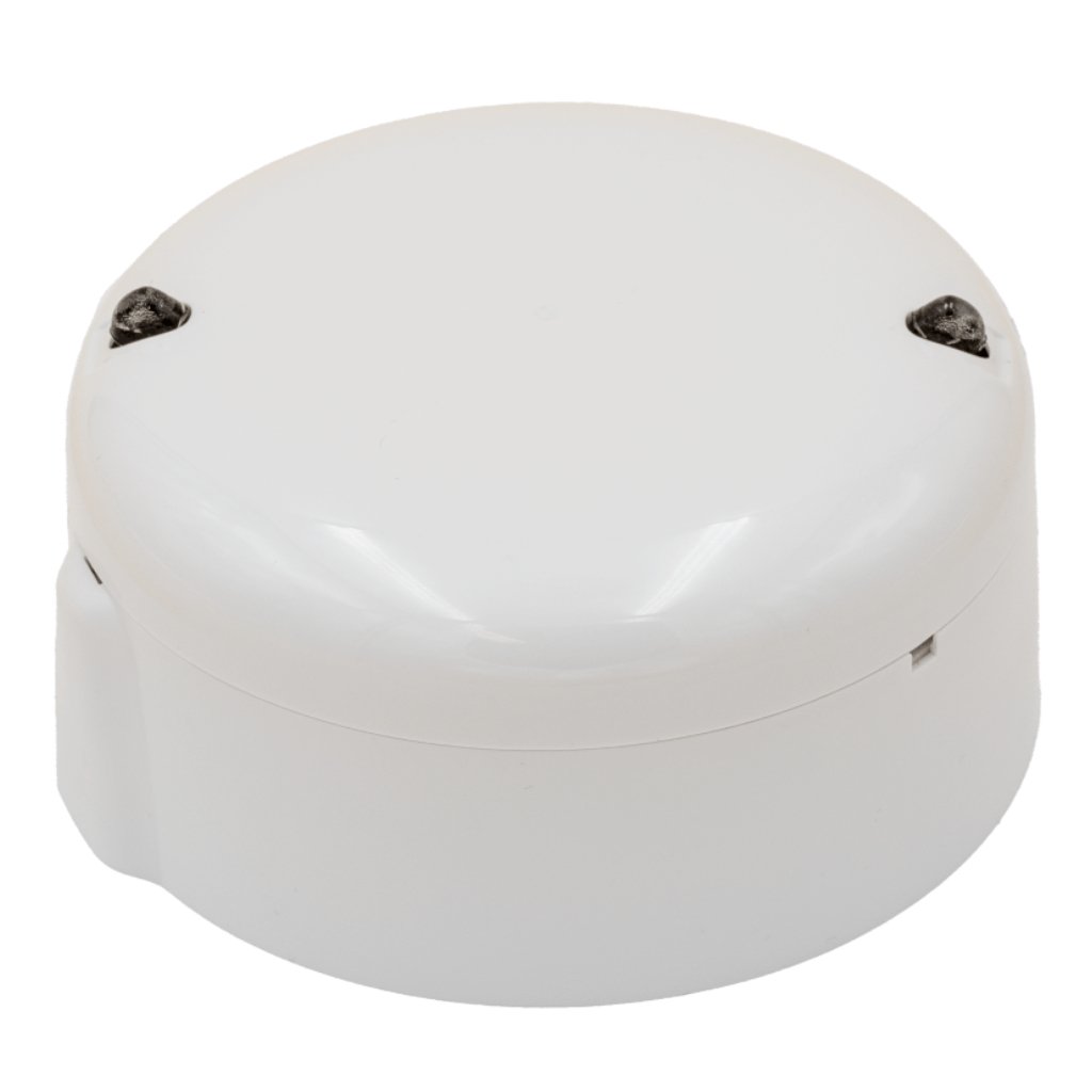 MORLEYRepetidor vía radio en red Mesh de Agile. Incluye 4 pilas CR123A. Requiere base B501RF