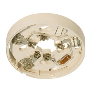 NOTIFIERBase estándar con resistencia de 470 Ohm para detectores convencionales de las series 400