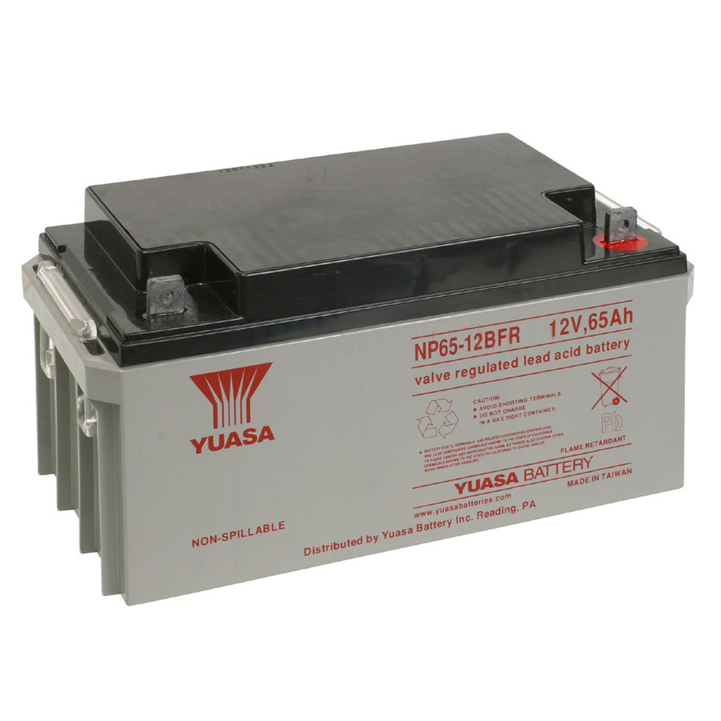 NOTIFIERBatería de 12V. Capacidad 65Ah. Conexión mediante tornillo M6