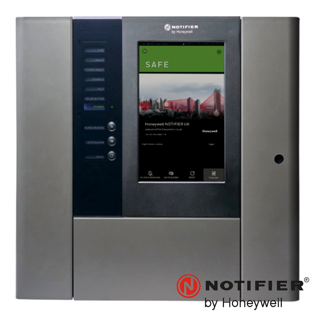 NOTIFIERCentral Notifier INSPIRE E10. 240W. Pantalla 10”. Licencia de codigo de pais NO incluida
