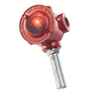 NOTIFIERDetector térmico Eexd ATEX temperatura a demanda. Entrada superior. Cumple EN54/5