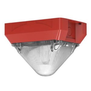 NOTIFIERFlash piramidal grande con lente transparente EN54/23